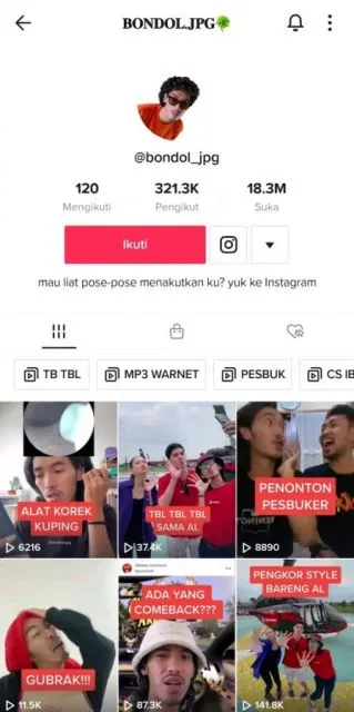 Akun TikTok Kocak yang Wajib Kamu Ikuti. Kontennya Bikin Ngakak! 14