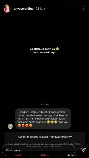 Akting Anya Geraldine sebagai Pelakor Kuras Emosi, Bikin Warganet Gemas! 4
