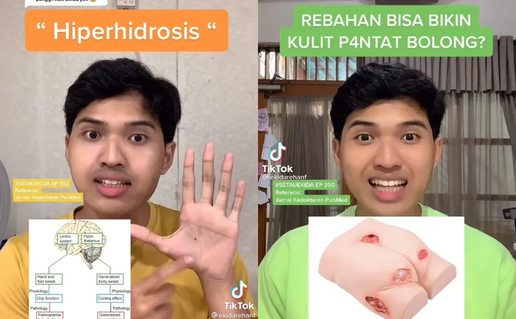Konten Edukasi Kesehatan Antar Ekida Rehan Firmansyah Menangkan Challenge #TauGaSih TikTok Indonesia 3