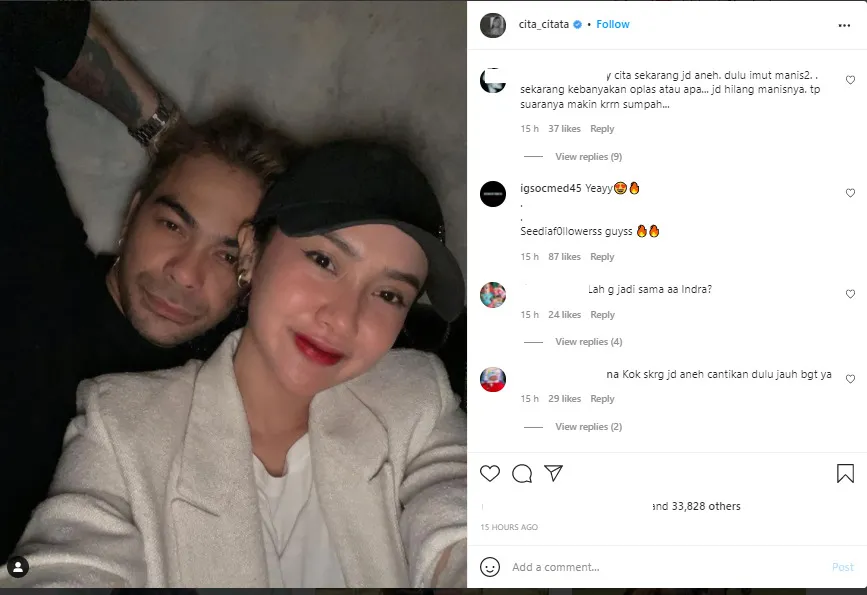 Wajah Cita Citata Dianggap Tak Secantik Dulu, sang Penyanyi Buka Suara 2