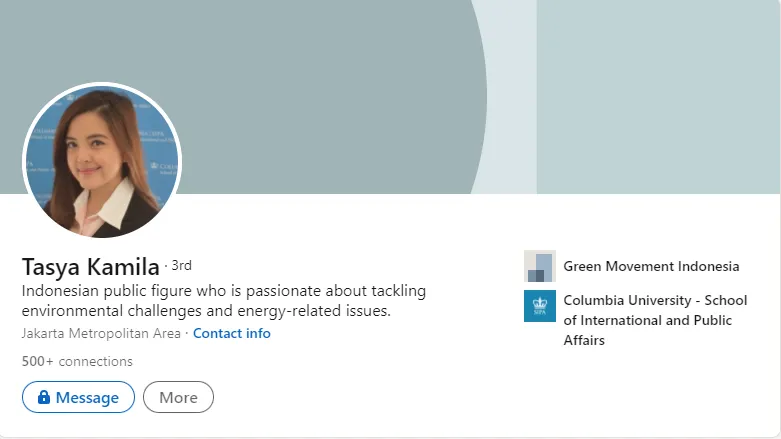 Mengintip Akun LinkedIn Milik 8 Artis Indonesia. Tunjukkan Sisi Berbeda dari Kariernya 10