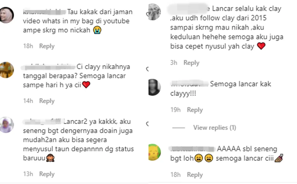 Segera Menikah dengan Joshua Suherman, Clairine Clay Ajak Para Penggemar Hadir di Momen Pemberkatan 2
