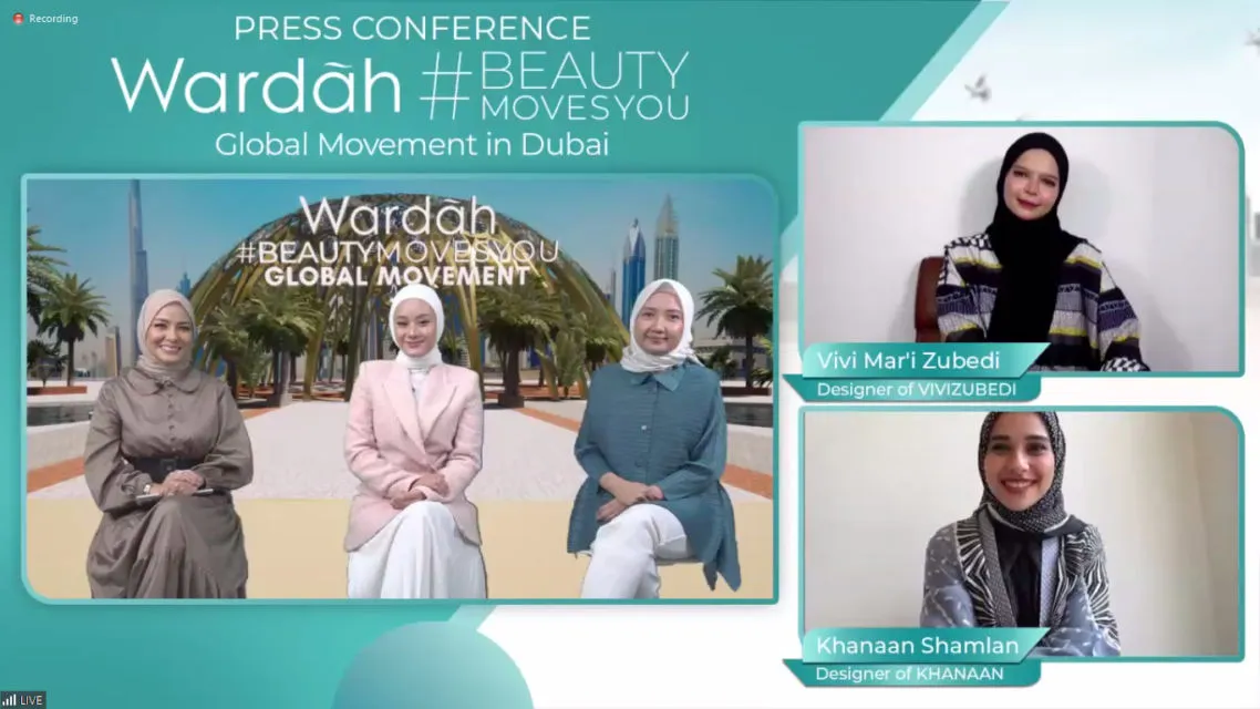 Maju Bersama dan Bawa Manfaat, Wardah Bagikan Momen Keseruan Kampanye #BeautyMovesYou Global Movement in Dubai 4
