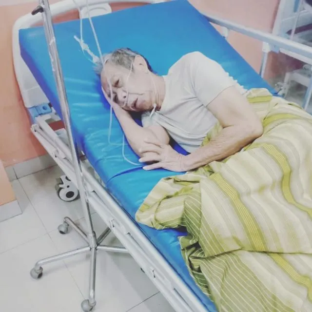 Pak Ogah Alami Penyumbatan Pembuluh Darah di Otak dan Batu Empedu 5 Pak Ogah terbaring lemah di rumah sakit