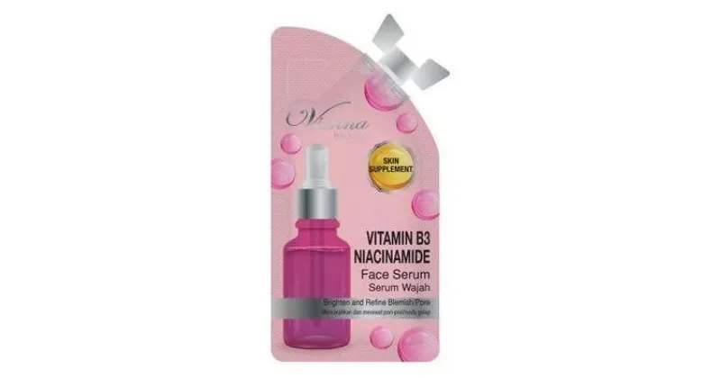 Rekomendasi Serum Sachet yang Terjangkau, Praktis dan Enak Dibawa Travelling 9 Vienna Beauty Face Serum Niacinamide
