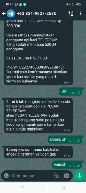 Pengalaman Kocak Warganet dengan Penipu Bukti Transfer Palsu. Pernah Ngalamin? 18