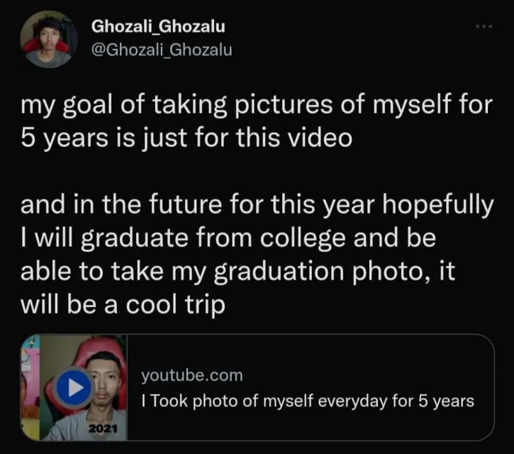 Ditjen Pajak Ucapkan Selamat untuk Ghozali, Ingatkan Soal Pajak 5 Tujuan Ghozali mengabadikan selfie selama 5 tahun