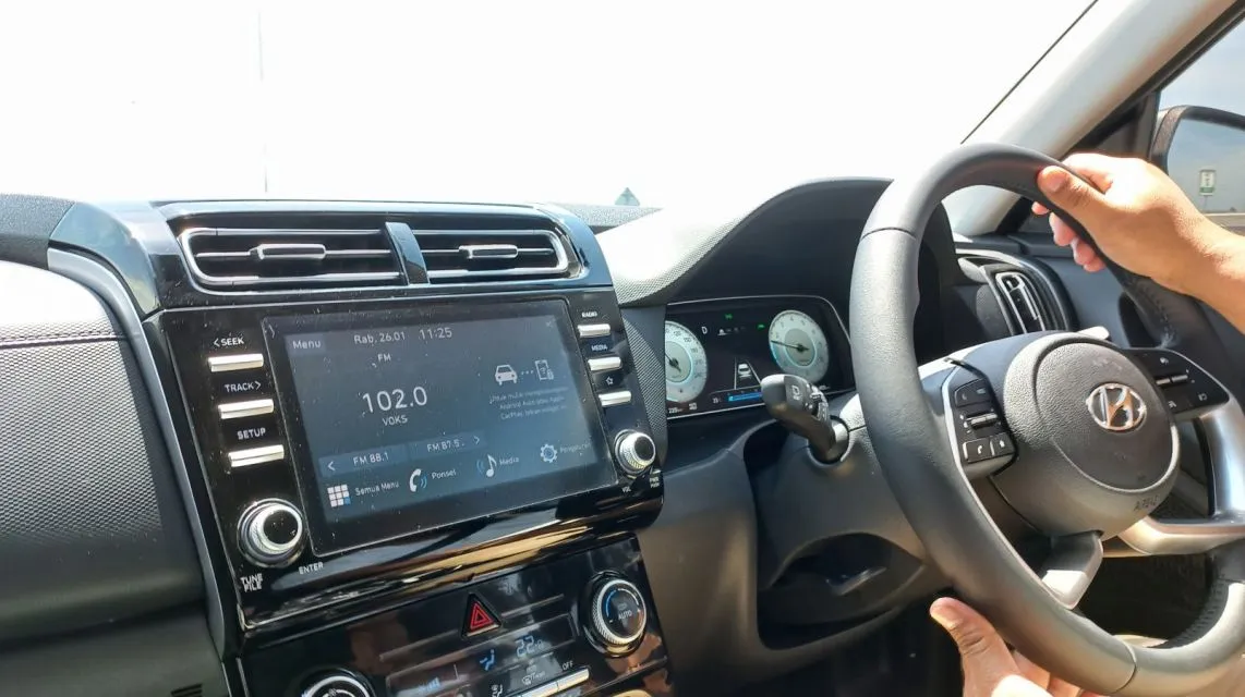 Pengalaman 2 Hari Menjelajahi Pulau Dewata Menggunakan Hyundai Creta 15 Dashboar Hyundai Creta