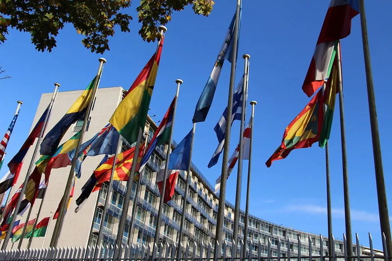 Menuju UNESCO Mondiacult 2022, Indonesia Pimpin Sidang Pertemuan Regional Asia-Pasifik 4 Bendera anggota PBB