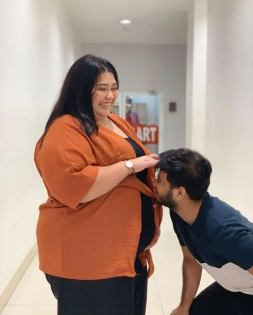 Pesan Manis Fadil Jaidi untuk Clarissa, Bangga Lihat Sosoknya yang Sekarang 5 Fadil Jaidi dan Clarissa Putri sebelum diet