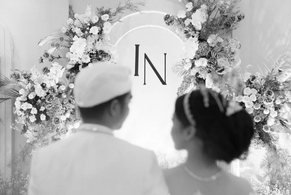 Mengintip Konsep Pernikahan Nimaz Dewantary dan Muhammad Mirza. Serba Putih! 7 wedding nimaz dewa