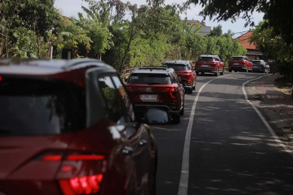 Pengalaman 2 Hari Menjelajahi Pulau Dewata Menggunakan Hyundai Creta 19 Rombongan Hyundai Creta di Bali