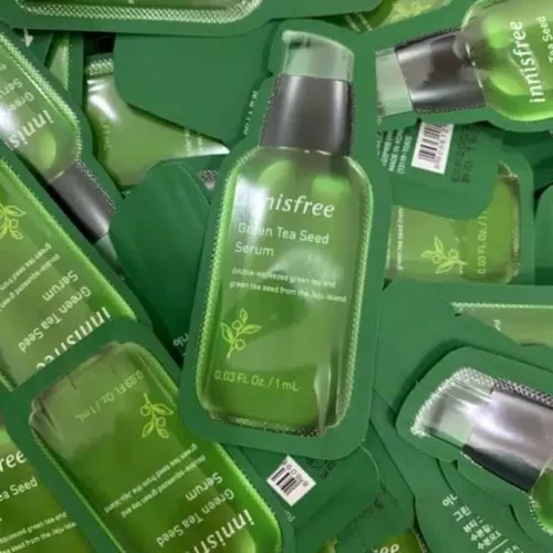 Rekomendasi Serum Sachet yang Terjangkau, Praktis dan Enak Dibawa Travelling 7 Innisfree Green Tea Seed Serum