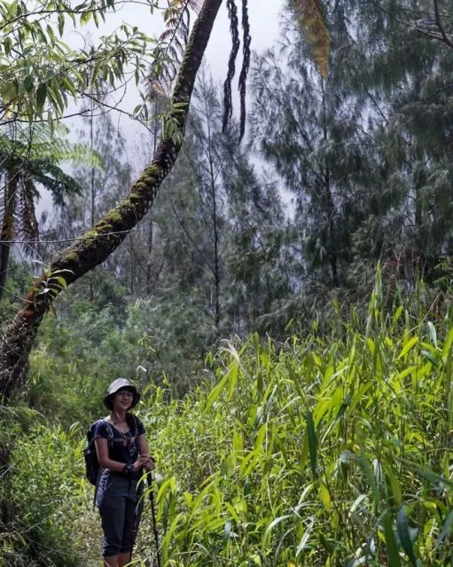 Ide Gaya Fashion ala Adinda Thomas untuk Naik Gunung 11 Kaos hitam polos untuk naik gunung