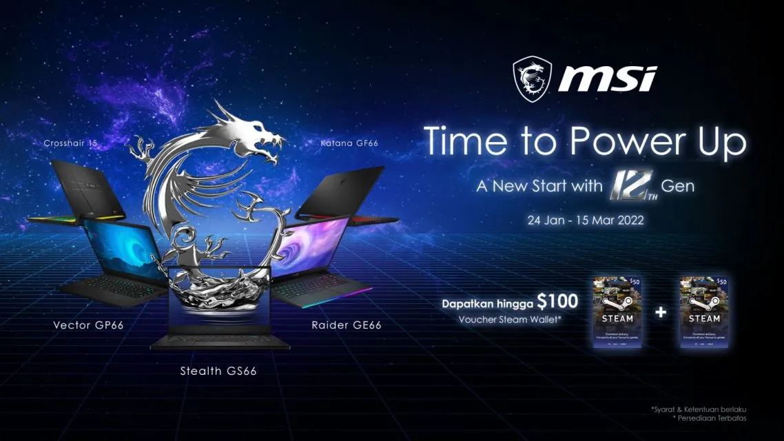 Gamers dan Content Creator, Ini 4 Alasan Mengapa Kamu Perlu Menjajal Laptop dengan Prosesor Intel Generasi ke-12 9 Promo MSI