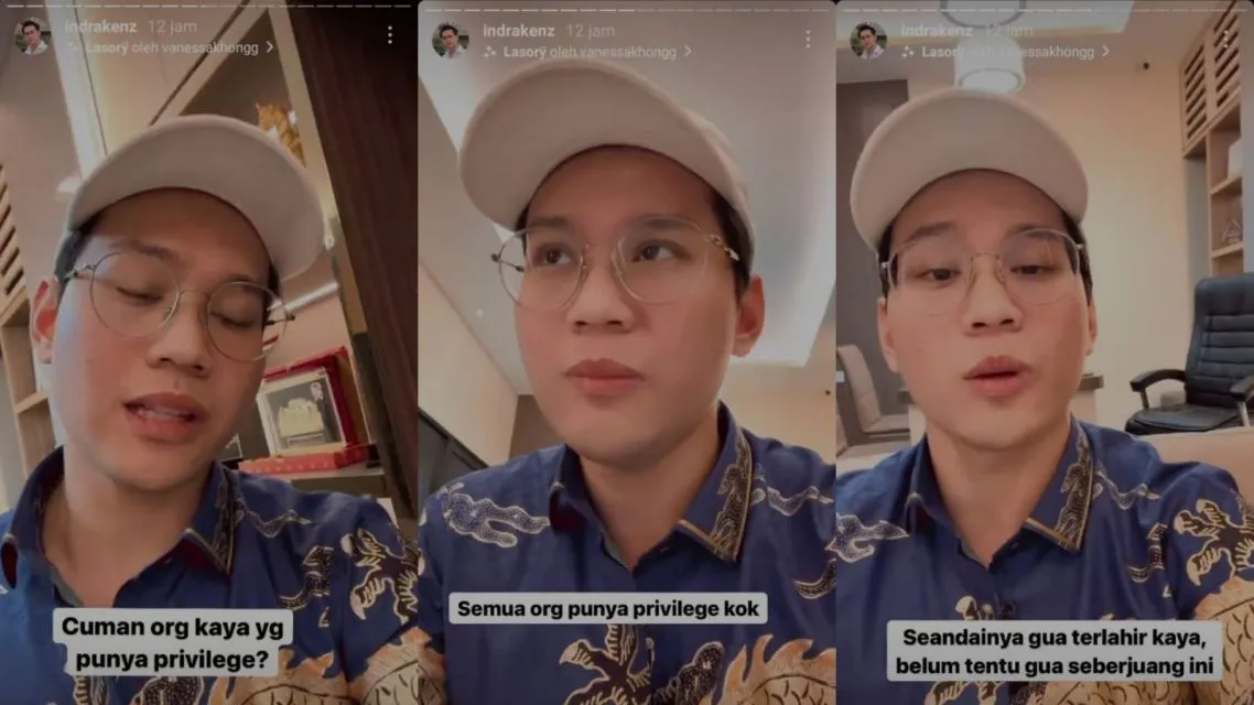Selebgram Indra Kenz Sebut Terlahir Miskin itu Privilege, Tuai Pro-Kontra 6 Indra Kenz bicara privilege