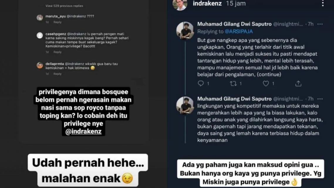 Selebgram Indra Kenz Sebut Terlahir Miskin itu Privilege, Tuai Pro-Kontra 8 Indra Kenz bicara privilege