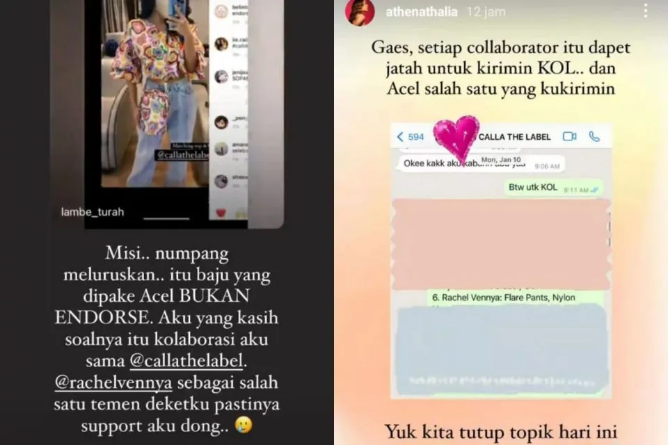 Rachel Vennya Dituding Buka Endorse lagi, Sahabat dan Brand Beri Penjelasan 5 Rachel Vennya dituding buka endorse lagi