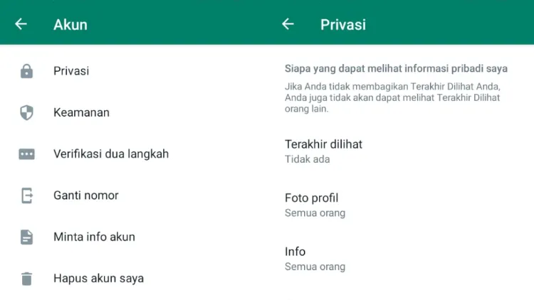 5 Cara Menghilangkan Online di WA biar Privasi Tetap Terjaga 6 Cara menghilangkan online di WA