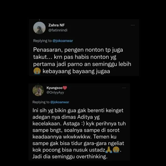 Pengabdi Setan 2 Segera Tayang di Bioskop, Warganet Cerita Pengalaman Seram Saat Nonton Pengabdi Setan 1 6