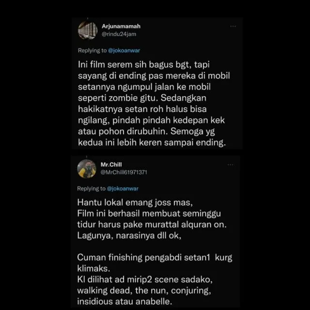 Pengabdi Setan 2 Segera Tayang di Bioskop, Warganet Cerita Pengalaman Seram Saat Nonton Pengabdi Setan 1 9 Masih sempat menganalisis