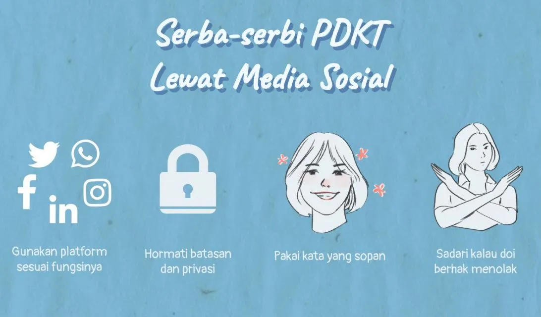 Tutorial Tepat PDKT Melalui Media Sosial, Jangan sampai Doi malah Ilfeel 5