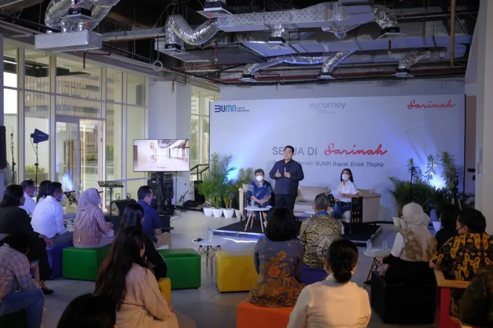 Menteri Erick Thohir Tinjau Pemugaran Sarinah, Community Mall Penggerak UMKM dan Brand Lokal 3