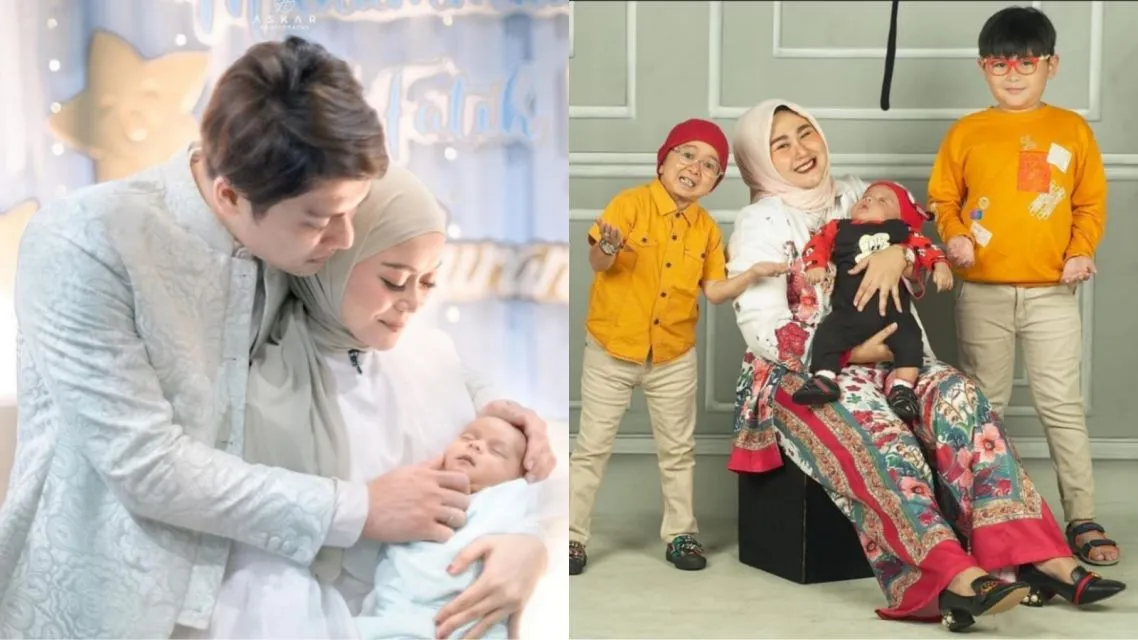 Deretan Artis yang Terseret Polemik karena Nama Anak yang Mirip 5 nama anak artis mirip