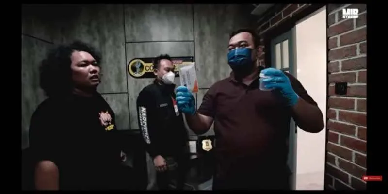 Marshel Widianto Pernah Jadi Kurir Narkotika, Polisi Kira Cuma Gimik 6 Marshel saat tes urin