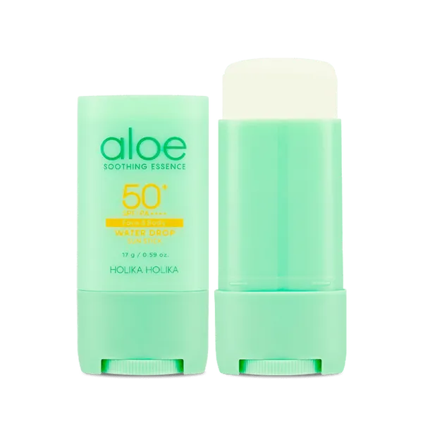 Rekomendasi Sunscreen Stick yang Praktis dan Mudah Diaplikasikan 12 Holika Holika Aloe Water Drop Sun Stick