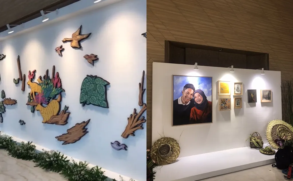 'Art Wedding', Konsep Pernikahan ala Pameran Seni yang Viral. Kreatif! 5 Art wedding