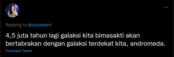 Fakta Astronomi Versi Warganet, dari Mind Blowing Sampai Bikin Ngakak! 13 Fakta astronomi versi warganet