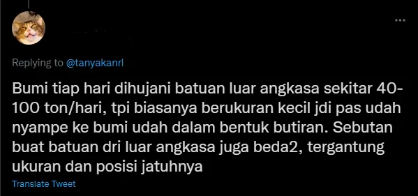 Fakta Astronomi Versi Warganet, dari Mind Blowing Sampai Bikin Ngakak! 20 Fakta astronomi versi warganet