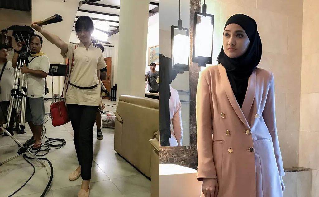 Penampilan 8 Artis Pemeran ART di Sinetron VS Kehidupan Nyata 16 Gaya artis di sinetron