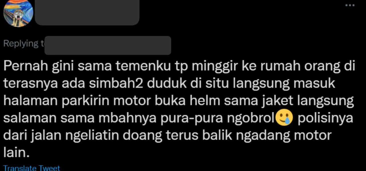 Cerita Warganet Kabur Saat Ditilang, Kalau Udah Kepepet Auto Kreatif! 14