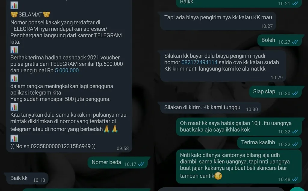 Pengalaman Kocak Warganet dengan Penipu Bukti Transfer Palsu. Pernah Ngalamin? 13
