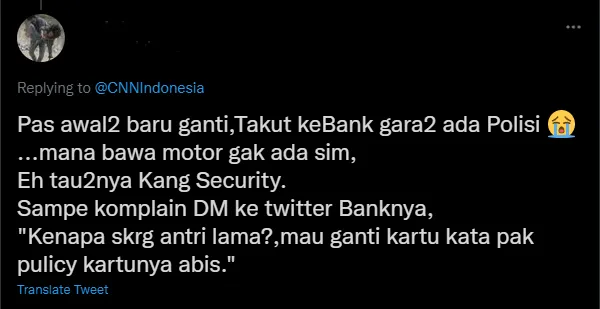 Pengalaman Kocak Warganet Bingung Bedakan Seragam Satpam dan Polisi 11 Pengalaman kocak warganet