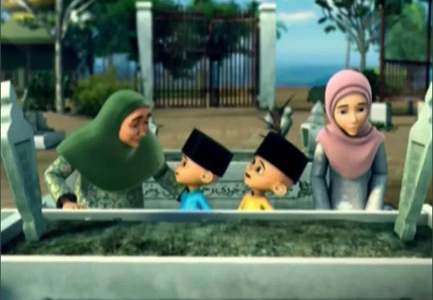 Viral Kuburan Upin-Ipin, Studio Klarifikasi dan Jabarkan Fakta Sejarahnya 4