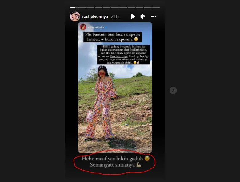 Rachel Vennya Dituding Buka Endorse lagi, Sahabat dan Brand Beri Penjelasan 4 Rachel Vennya dituding buka endorse lagi