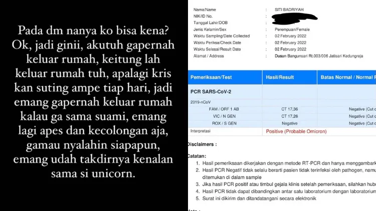 Siti Badriah Positif Omicron Saat Hamil Besar, Merasa Apes dan Kecolongan 5 Siti badriah covid saat hamil