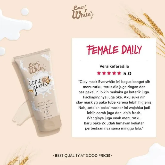 Rekomendasi Masker Berbahan Oatmeal. Bersih tanpa Bikin Kulit Kering~ 8 Masker berbahan dasar oatmeal