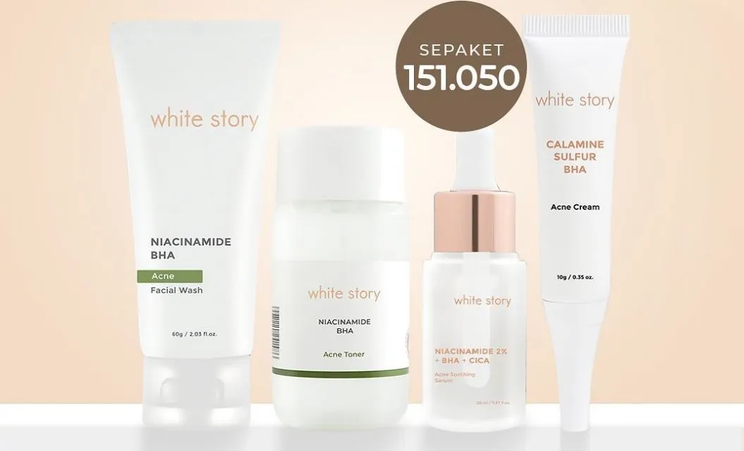 Rekomendasi Skincare Acne Series Merek Lokal. Bye Jerawat! 11 whitestory