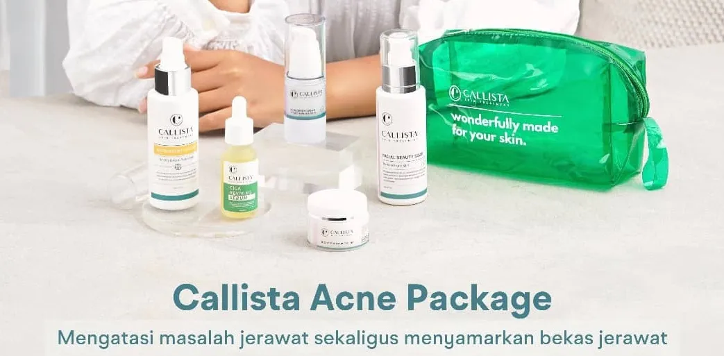 Rekomendasi Skincare Acne Series Merek Lokal. Bye Jerawat! 8 callista