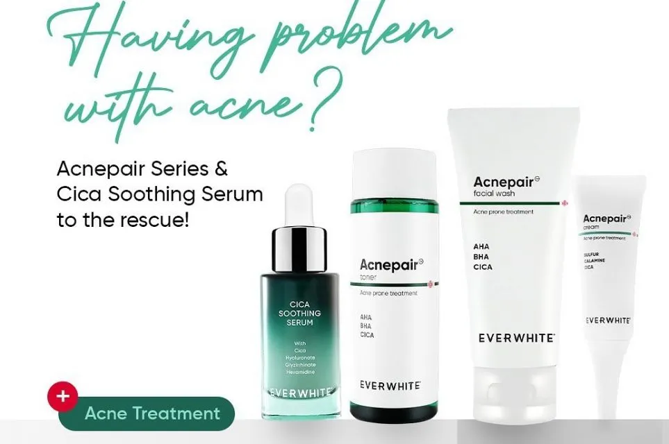 Rekomendasi Skincare Acne Series Merek Lokal. Bye Jerawat! 9 everwhite
