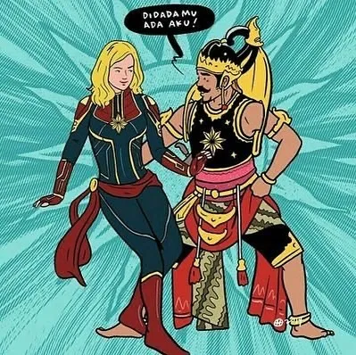 Logo Gatotkaca Disebut Mirip Captain Marvel, Warganet Berdebat 3 kontroversi logo bintang Gatotkaca