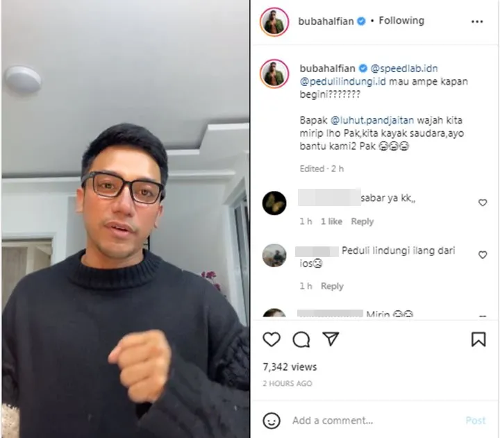 Bubah Alfian Protes, Status PeduliLindungi Tiba-tiba Positif. Ini yang Dilakukan! 3 Bubah Alfian