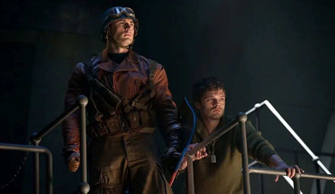 Chris Evans Nyaris Tidak Akan Memerankan Captain America, Begini Ceritanya 4 Chris Evans (Kiri) dan Sebastian Stan (Kanan) dalam Film Captain America: The First Avenger