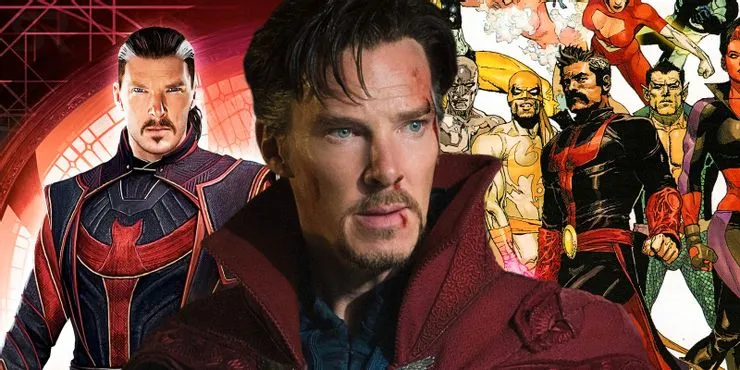 Illuminati yang Diprediksi Akan Debut di Doctor Strange 2. Siapa saja? 9 benedict cumberbatch memerankan dua versi Doktor Strange