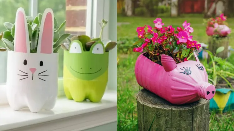 6+ Cara Membuat Pot Bunga dari Botol Bekas 10 cara membuat pot bunga dari botol bekas
