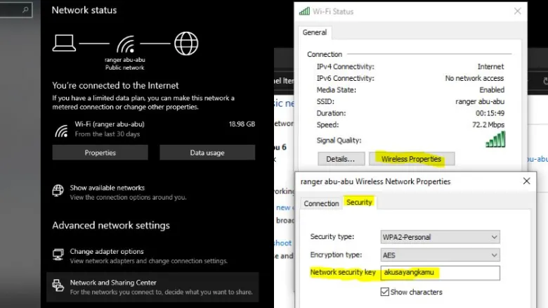 5 Cara Melihat Password WiFi di Laptop dengan Mudah Tanpa Harus Tanya 6 Cara melihat password wifi di laptop windows